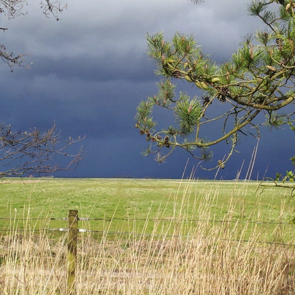 Gewitter in Dänemark